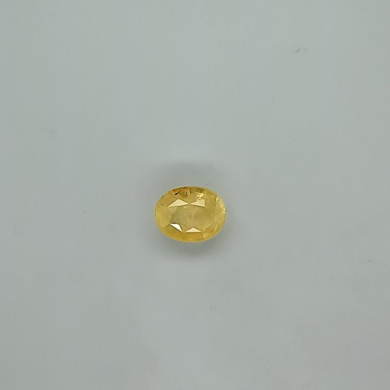 Yellow Sapphire (Pukhraj) 6.56 Ct
